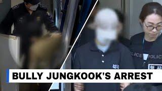 Arrest Video! 4 People Handcuffed After Jungkook's Bullying #bts#jk#video