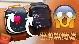 TESTE de sensor: Smartwatch Iwo Ultra 3 VS Applewatch Série 8