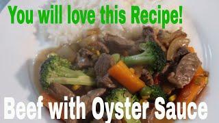 Beef Stir Fry With Broccoli & Oyster Sauce