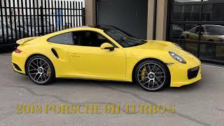 2018 Porsche 911 Turbo S Coupe Walk Around