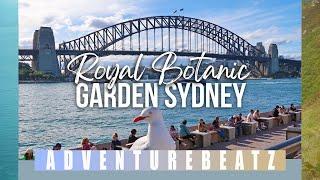 Adventurebeatz | Royal Botanic Garden Sydney | Mrs Macquarie's Chair | Sydney Harbour | Australia