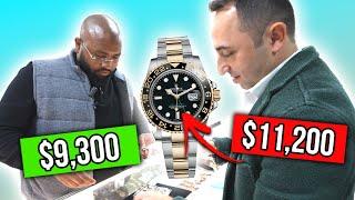 This ROOKIE Negotiated a ROLEX with a Watch Dealer