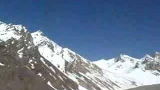 Driving through the Salang Pass, Afghanistan