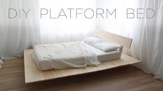 DIY Platform Bed | Modern DIY Furniture Projects from HomeMade Modern