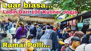 Jalan - Jalan Ke Pasar Kangen Jogja 2022 Ada Lebih dari 100 Jenis Kuliner Tradisional | Wisata Jogja