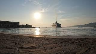 Trieste - Italia, The cruise ship