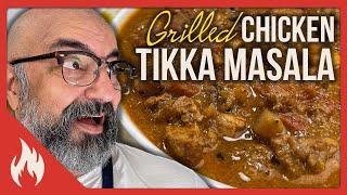 Grilled Chicken Tikka Masala - with a Persian touch!