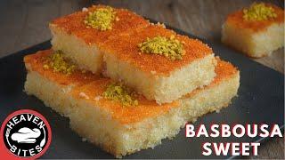 I wish I tried this easy Basbousa Sweet recipe before. Easy Rava cake recipe