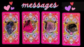 MESSAGES from the person on your mind ️️ PICK A CARD 