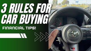 3 Financial rules for car guys (get ahead like this)