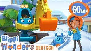 Blippi Deutsch - Schneebagger | Abenteuer und Videos für Kinder