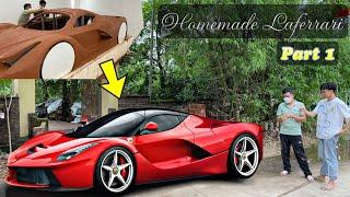 Full 7 days to build supercar Ferrari Laferrari | Homemade Ferrari