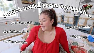 THE TRUTH ABOUT PREGNANCY *gender reveal, pre eclampsia concerns, mental health, & more *