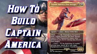 How To Build Captain America #magicthegathering #edh #avengers