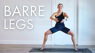 10 Min Defined Ballet Legs Challenge (Not Bulky/No Equipment)