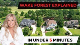 WAKE FOREST IN UNDER 5 MINUTES  ||  LIVING IN WAKE FOREST, NC