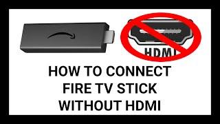 How to Connect a Fire TV Stick to a TV with Broken HDMI Ports | VGA Adapter Step-by-Step Tutorial