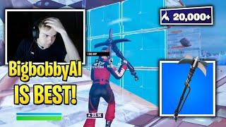 BigbobbyAI Shows His New Editing Skills & Fastest Editing Speed in Arena!