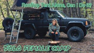 Solo Female Camping in a Rooftop Tent; Can I Do It Alone?