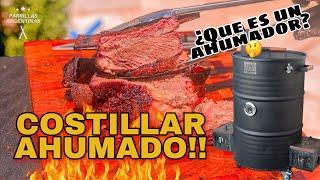 COSTILLAR AHUMADO!! Pero... ¿Qué es un AHUMADOR?  | Parrillas Argentinas.