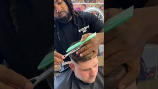 Comb Over Fade Haircut  pt 1