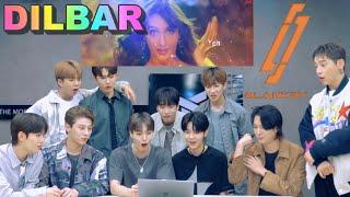 The reaction of KPOP IDOL who are so into Indian MVDILBAR Lyrical | @blank2y524  + ending pose