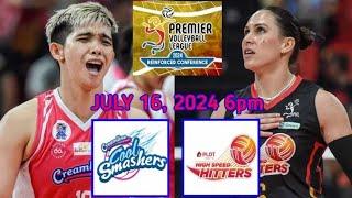 PVL LIVE : P L  D T vs CREAMLINE  I PVL 2024 REINFORCED CONF. LIVE SCORES and COMMENTARY