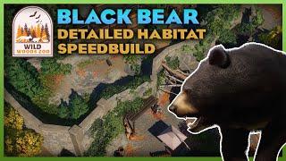 DETAILED Black Bear Habitat! | Wild Woods Zoo | Planet Zoo Twilight Pack