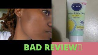 NIVEA PERFECT & MATTE OIL CONTROL FACE WASH *REVIEW*