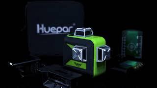Huepar 603CG 3D Green Laser Level For Construction