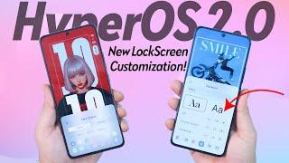 HyperOS 2.0 LockScreen Customization -LIKE NEVER BEFORE (Hindi)