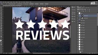 Advanced Post Production Techniques in Photoshop : Glen Lake House