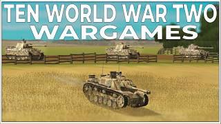 Ten Unique World War 2 Wargames