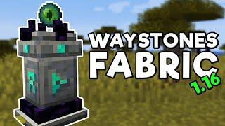 Fabric Waystones Mod Spotlight - Minecraft 1.16.3