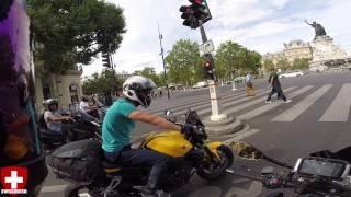 Traffic light race in paris│SWISSBIKER