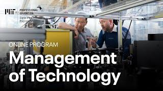 Management of Technology: Roadmapping & Development (Course Overview)