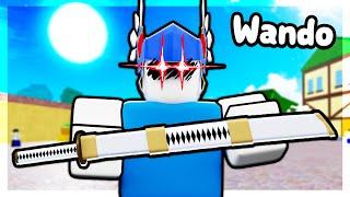 Legendary WANDO Sword is CRAZY GOOD... (Blox Fruits)