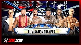 WWE 2K25 | 6-MAN ELIMINATION CHAMBER