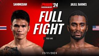 Full Fight l Samingdam Chor. Ajalaboon vs Jalill Barnes Phuket Fight Club I RWS