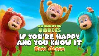 If You're Happy & You Know It - Orangutan Babies | #SingAlong #NurseryRhymes #IfYoureHappy&YouKnowIt