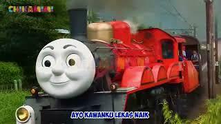 NAIK KERETA API TUT TUT TUT THOMAS AND FRIENDS ASLI - LAGU ANAK INDONESIA