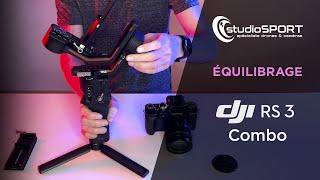 ÉQUILIBRAGE du DJI RS 3 | studioSPORT