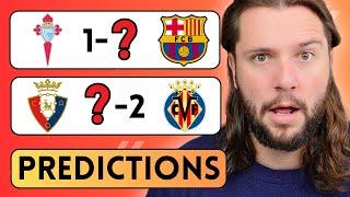 LA LIGA GAMEWEEK 14 PREDICTIONS & BETTING TIPS