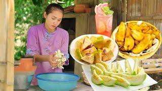 Harvesting Guava Fruit, Making Fried Guava Cake, Sure You've Never Eaten It | Linh Dan Harvest