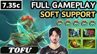 10600 AVG MMR - Tofu MUERTA Soft Support Gameplay 28 ASSISTS - Dota 2 Full Match Gameplay