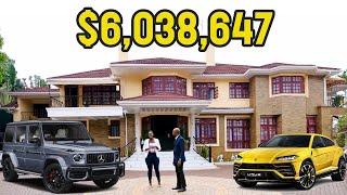 Inside THE MOST EXPENSIVE MANSION IN #NAIROBI CITY | #megamansions #luxury #housetour