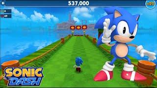 Sonic Dash (iOS) - Classic Sonic Gameplay