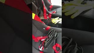 Fill a Porsche Cayenne Transsyberia flat tire with me (not knowing there was a crack in the rim )