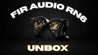 FiR Audio RN6  Earphones Unbox