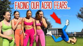 Facing our ACRO GYMNASTIC FEARS...